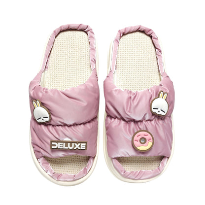 CUDDLY PLUSH SLIPPERS – Women’s Comfi Slippers