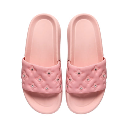 Luxe Studded Slides – Women’s Slides