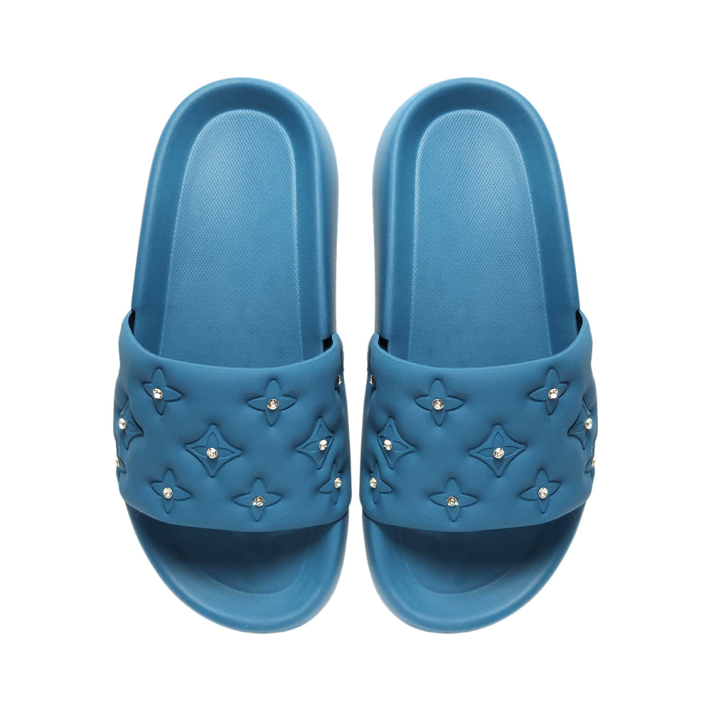 Luxe Studded Slides – Women’s Slides