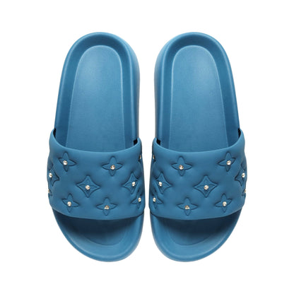 Luxe Studded Slides – Women’s Slides