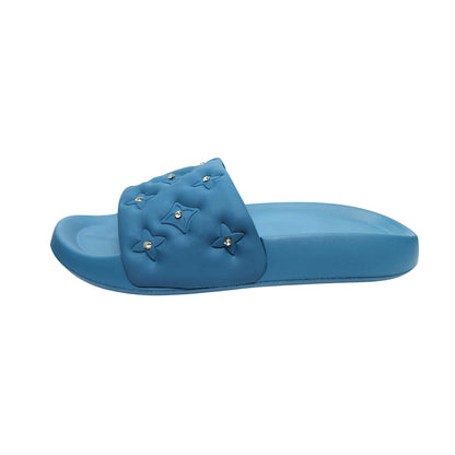 Luxe Studded Slides – Women’s Slides