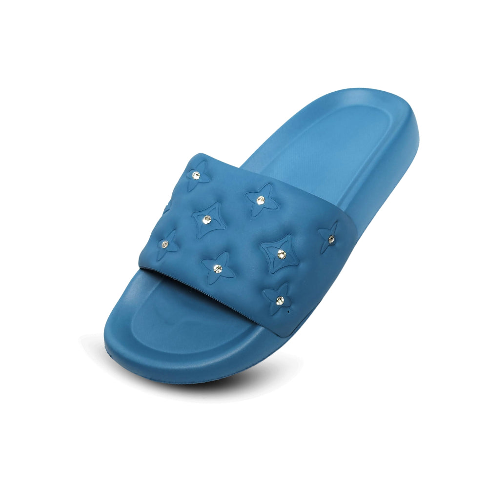 Luxe Studded Slides – Women’s Slides